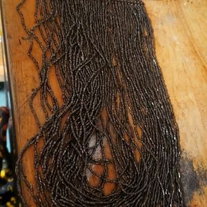 Multi strand bead necklace